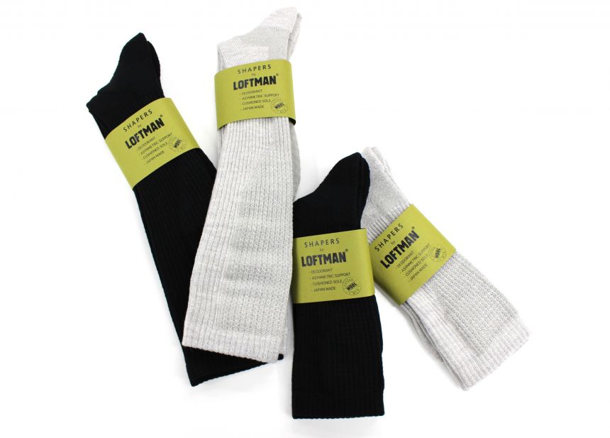 「LOFTMAN」とのコラボソックスにメリノウールを使用したラインナップが新登場